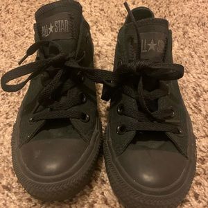All black Converse